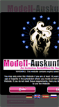 Mobile Screenshot of modell-auskunft.com